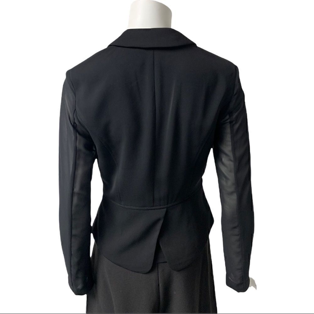 Cache Sheer Sleeves Single Button Jacket‎ NWT - image 5